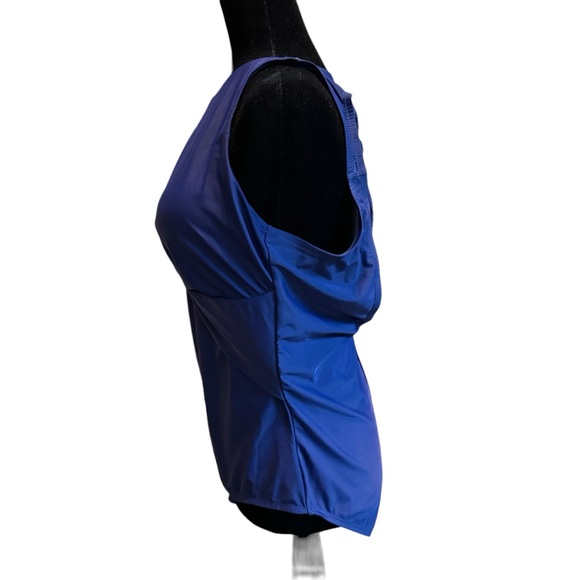 Swimsuits for All Navy Blue One Piece Swimsuit - Size 18 - Picture 4 of 8